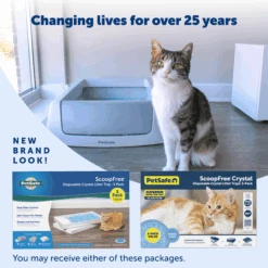 Disposable Litter Tray - ScoopFree® Fresh Crystal 3-Pack 15 Disposable Litter Tray - ScoopFree® Fresh Crystal 3-Pack -PetSafe® PAC00 14231 P06