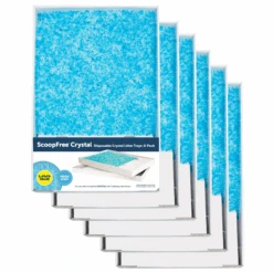 Disposable Litter Tray - ScoopFree® Fresh Crystal 6-Pack