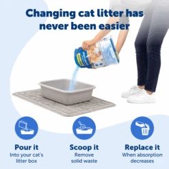 Crystal Cat Litter - ScoopFree® Premium Fresh Litter 8 Lb -PetSafe® PAC00 17865 P03