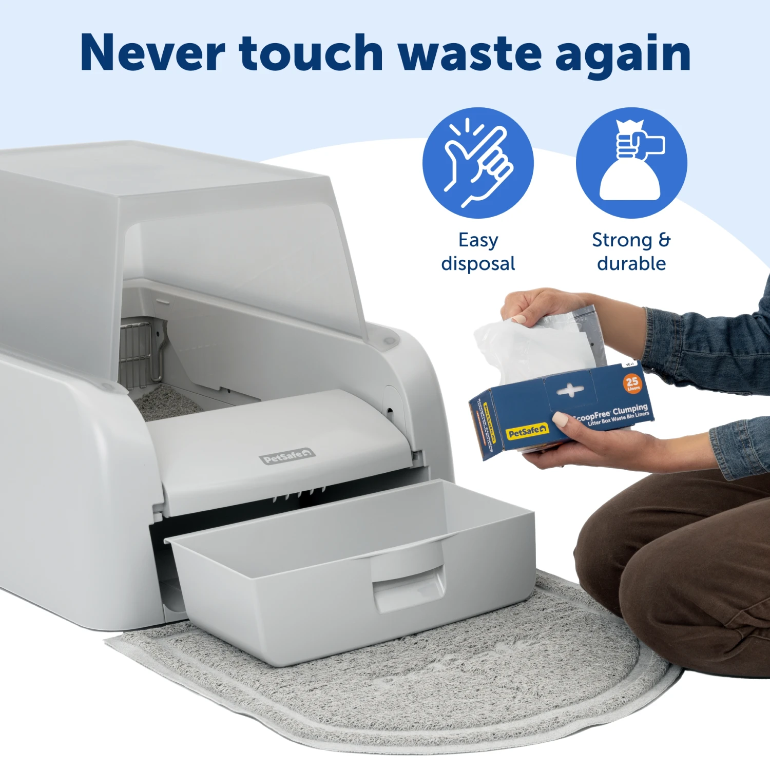 Litter Box Liners - ScoopFree® Clumping Waste Bin Liners 4 Litter Box Liners - ScoopFree® Clumping Waste Bin Liners - Image 2