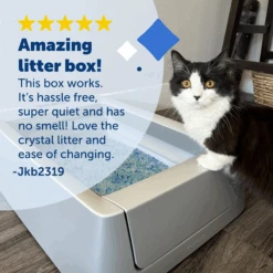 Smart Self-Cleaning Litter Box - ScoopFree® Crystal Smart -PetSafe® PAL00 16807 P04
