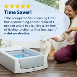 Crystal Litter Box - ScoopFree® Crystal Classic Self-Cleaning -PetSafe® PAL00 17296 P04