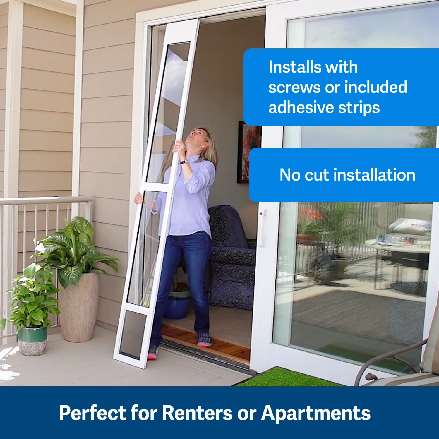 Sliding Glass Pet Door, 2 Piece 9 Sliding Glass Pet Door, 2 Piece - Image 7