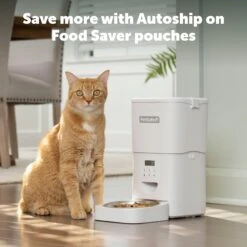 Food-Saver Pouches For FlexFeed Automatic Pet Feeder, 4pk -PetSafe® PS AMZ ATF FoodSaver 4 pack 4