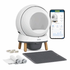 Smart Cat Litter Box Bundle - ScoopFree® SmartSpin™ -PetSafe® PS AMZ ATF SmartSpin Bundle 1 Hero