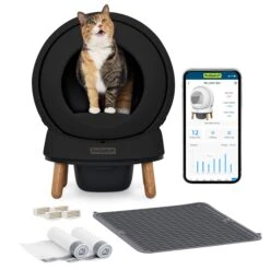 Smart Cat Litter Box Bundle - ScoopFree® SmartSpin™ -PetSafe® PS AMZ ATF SmartSpin Bundle ATF 2