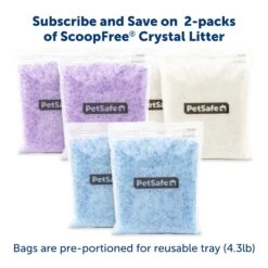 ScoopFree® Stainless Steel Reusable Cat Litter Tray -PetSafe® PS AMZ ATF Stainless Tray 5