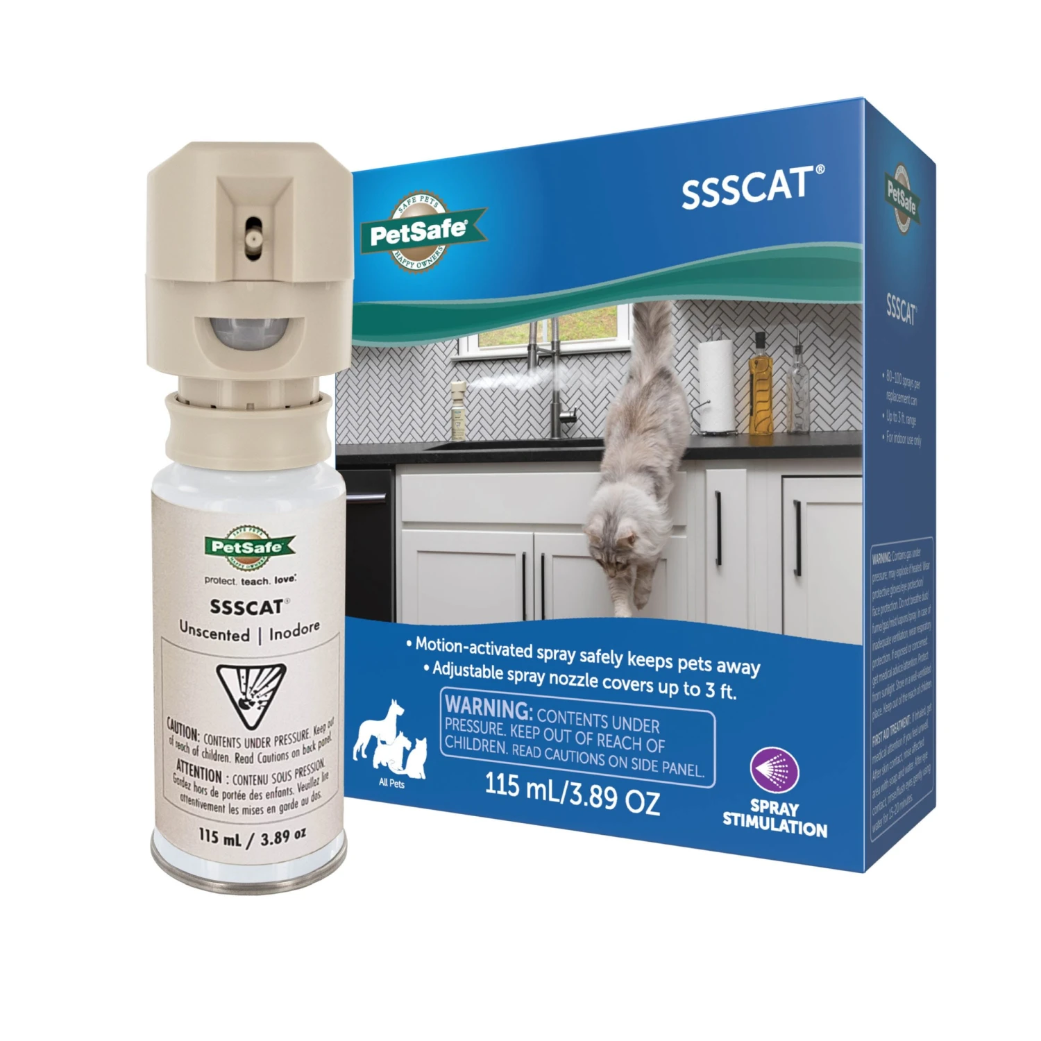 SSSCAT® Spray Pet Deterrent 3 SSSCAT® Spray Pet Deterrent