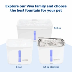Viva™ 64 Oz Pet Fountain -PetSafe® PWW00 17919 P03