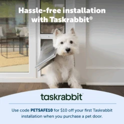 Extreme Weather Sliding Glass Pet Door™ 17 Extreme Weather Sliding Glass Pet Door™ -PetSafe® Taskrabbit 5 1
