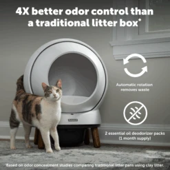 Smart Cat Litter Box - ScoopFree® SmartSpin™ Self-Cleaning -PetSafe® ZAL10 17986 P01