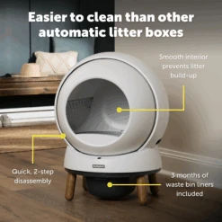 Smart Cat Litter Box - ScoopFree® SmartSpin™ Self-Cleaning -PetSafe® ZAL10 17986 P03