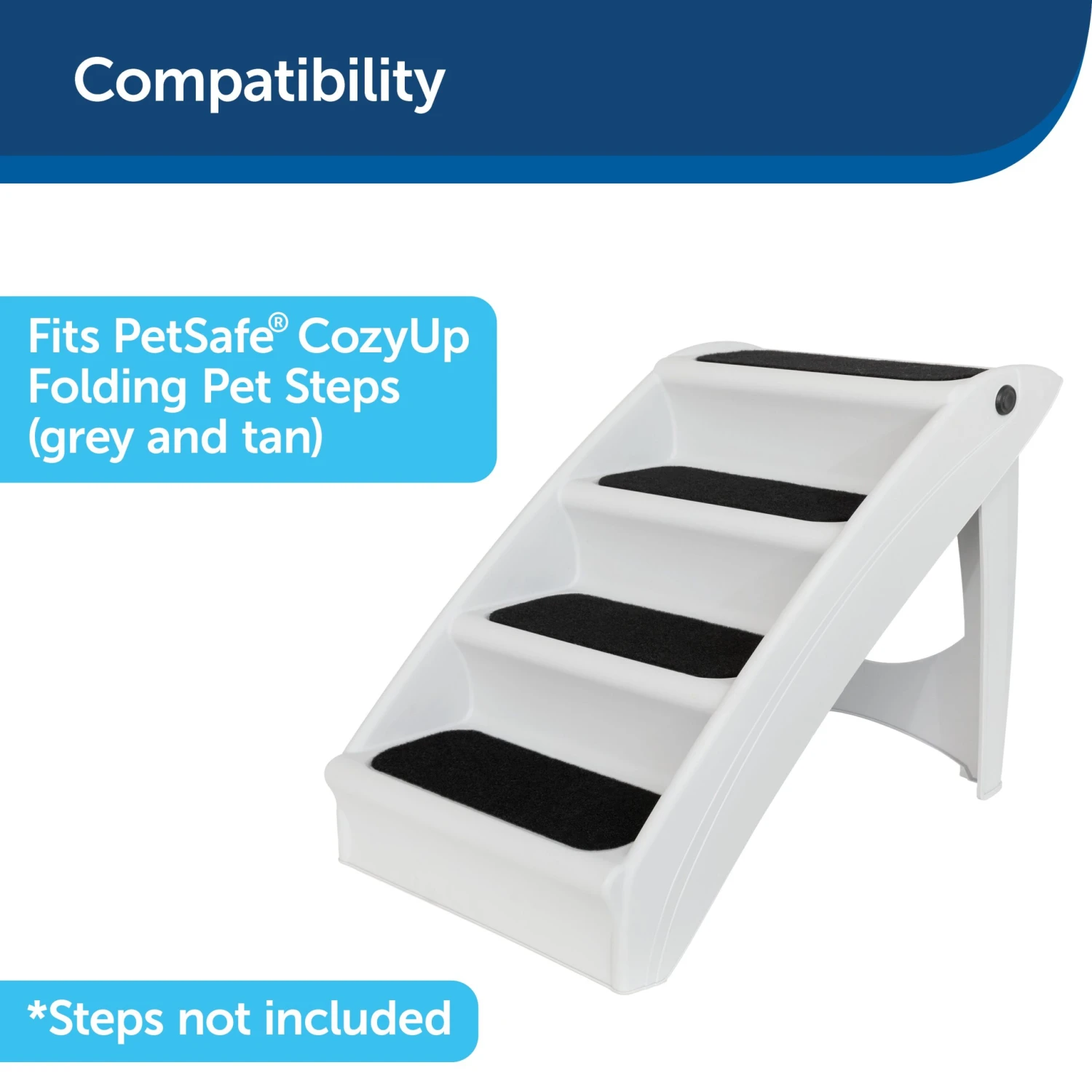 Replacement Fabric Covers For The CozyUp™ Folding Pet Steps 6 Replacement Fabric Covers For The CozyUp™ Folding Pet Steps - Image 4