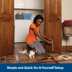 4-Way Interior Locking Cat Door -PetSafe® fbp0n3stkufvqfecbvsp