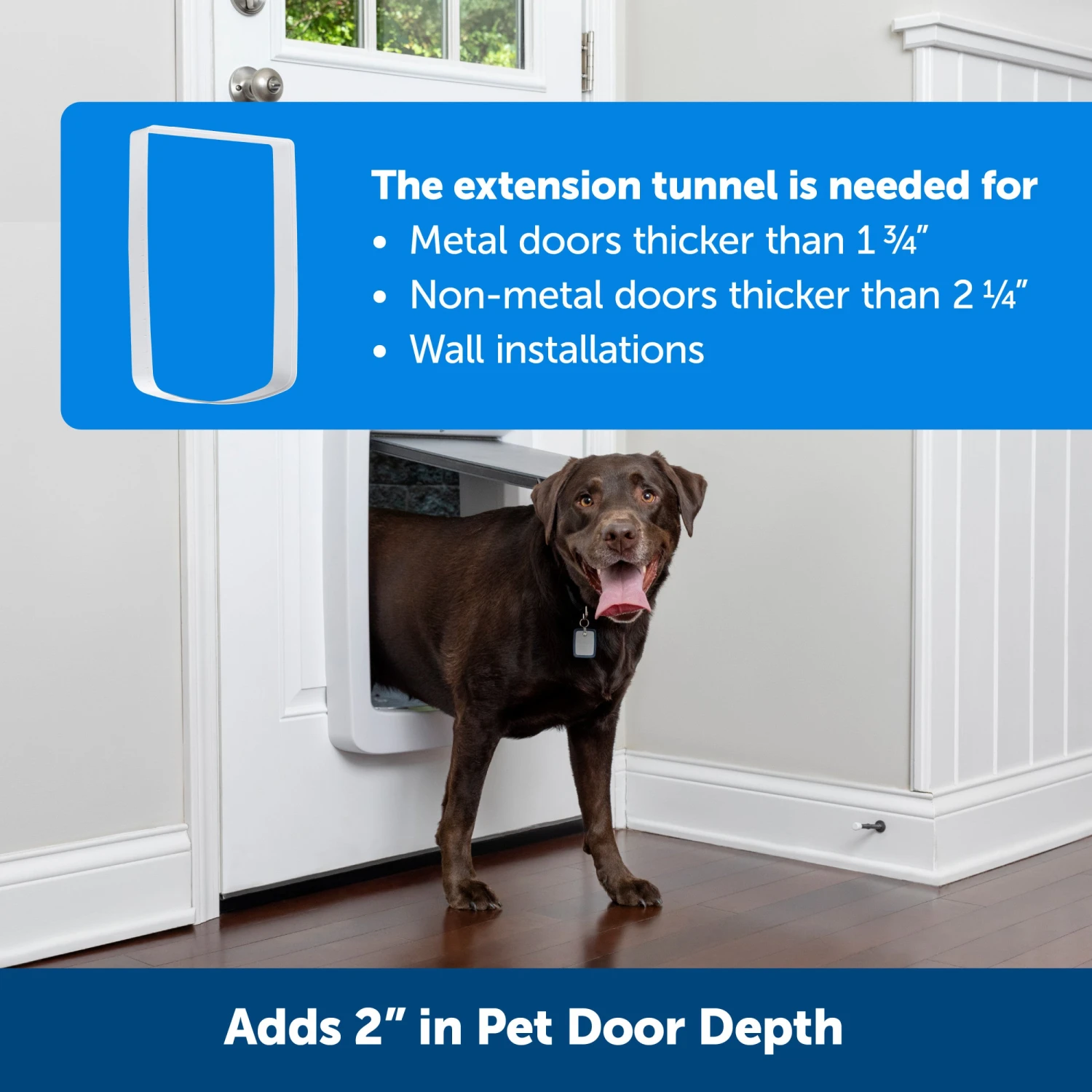 SmartDoor™ Connected Pet Door Tunnel Extension 5 SmartDoor™ Connected Pet Door Tunnel Extension - Image 3