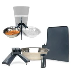 2-Pet Meal Splitter With Bowl