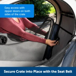 Happy Ride® Collapsible Travel Crate -PetSafe® mec267kncrqo0heckm1a 248d6e7e 4502 4ef8 b39a fa9deb2134cf