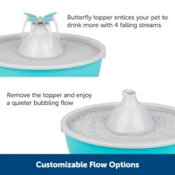 Drinkwell® Butterfly Pet Fountain -PetSafe® nq0efb5embtiae3dclyo 0e3e2ef1 edbd 4d43 b0fb 7b50e2002159