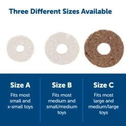 Busy Buddy® Dog Treat Ring Variety Pack, 60 Count, Large -PetSafe® sygic9s5vmwuuqlkv2tj c287b41b 32ec 468c a17c b967c37ba8cc