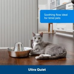 Seaside Stainless Pet Fountain -PetSafe® vsisx4i9n1rao3aff3kj e46003bc 2298 4e6e 9e70 c6a53e6bbdcb