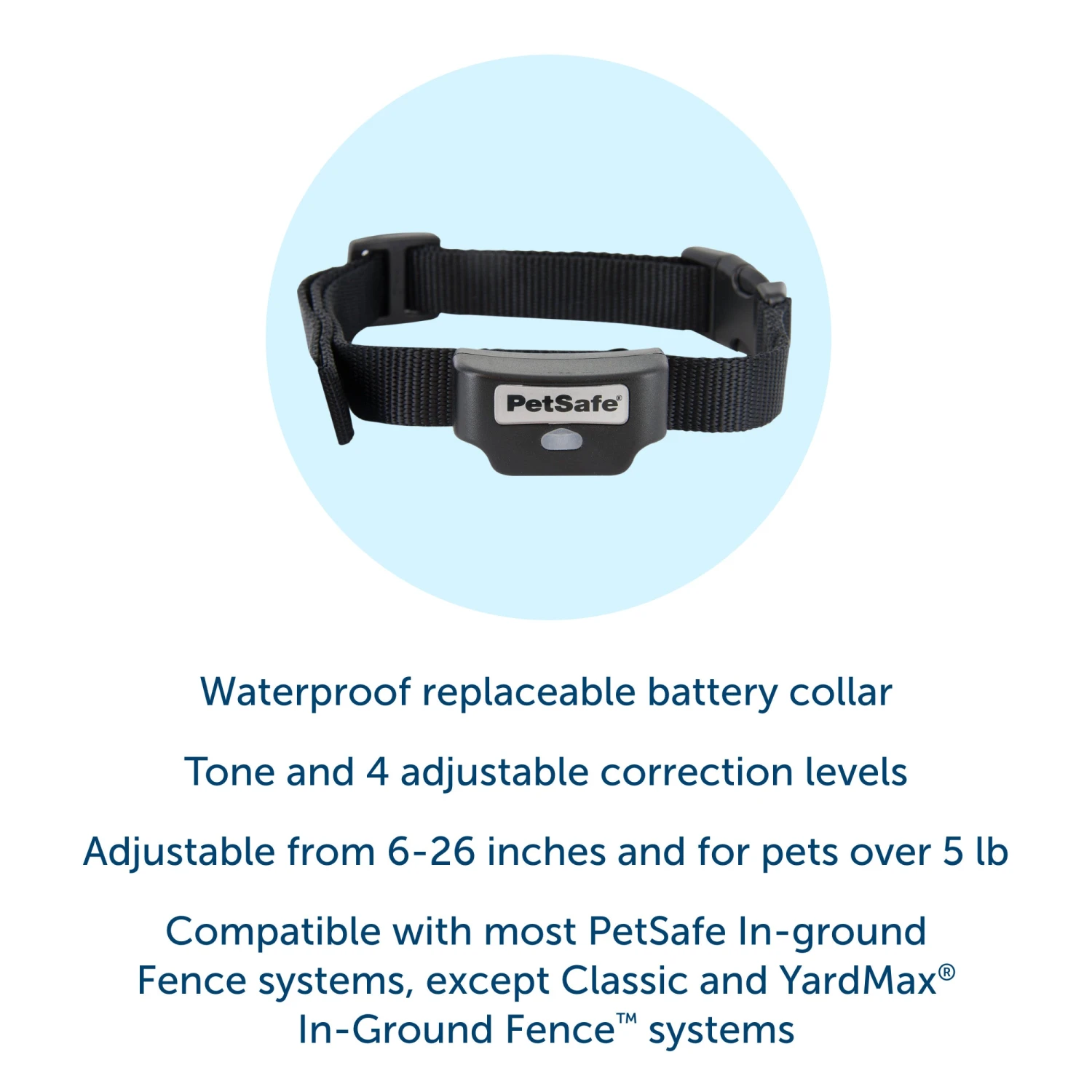 Rechargeable In-Ground Fence™ Receiver Collar 5 Rechargeable In-Ground Fence™ Receiver Collar - Image 3