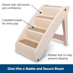 CozyUp™ Folding Pet Steps -PetSafe® z8vbh1qa9srtye1zp6sa db000bf0 904e 49eb a6ed e56c775498ca