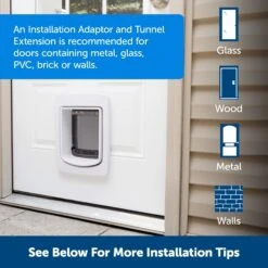 SmartDoor™ Connected Pet Door Installation Adaptor -PetSafe® zkd9767kykr2wlnjgjq3 2b1d9808 01bc 43d1 8c00 74fccfe004a6